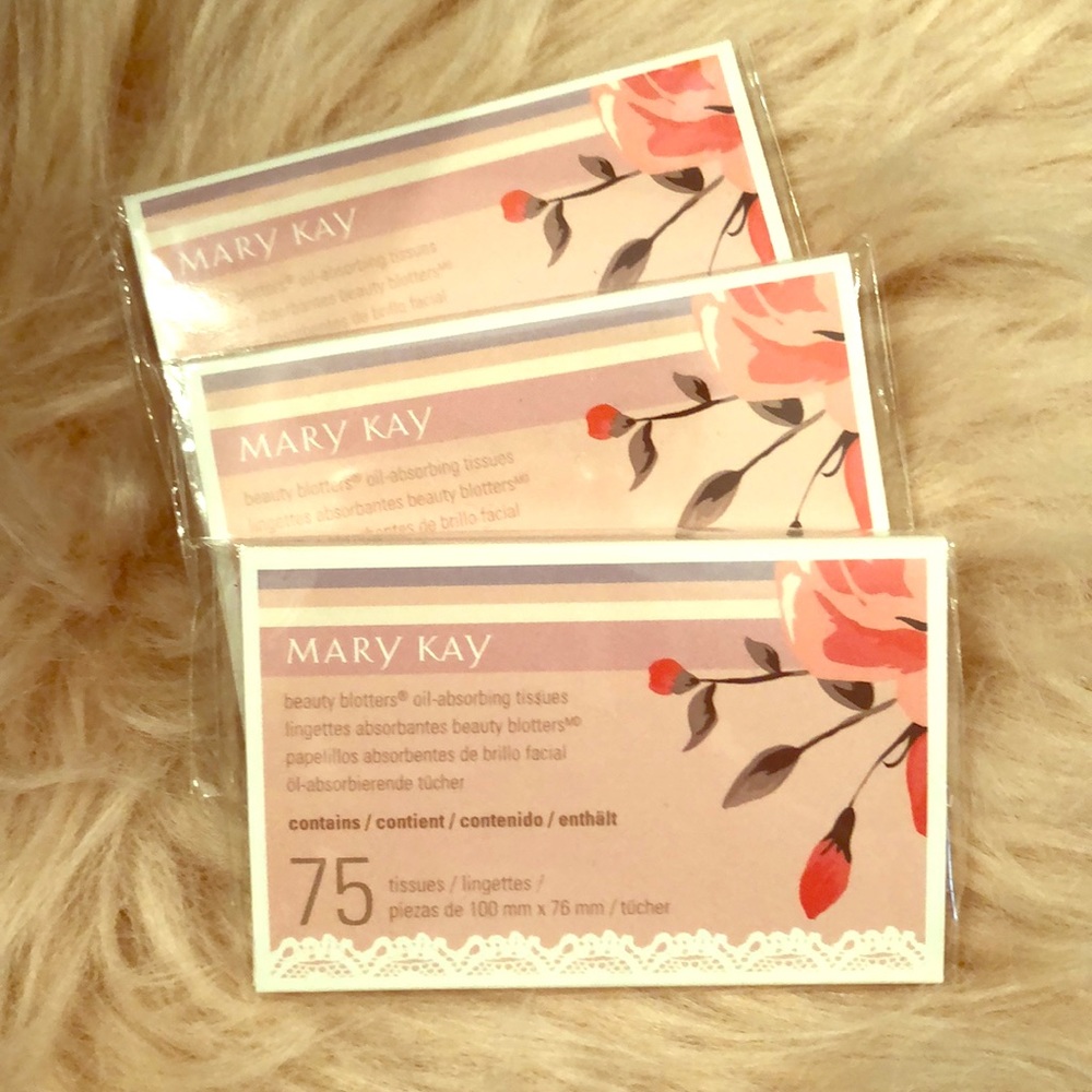 Mary Kay beauty blotters
